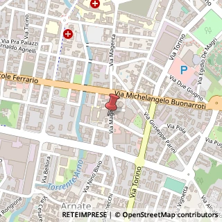 Mappa Via Magenta, 22, 21013 Gallarate, Varese (Lombardia)