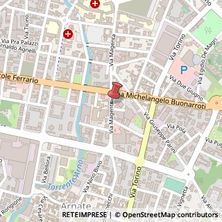 Mappa Via Magenta, 25, 21013 Gallarate, Varese (Lombardia)