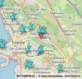 Mappa Via Carlo Antoni, 34128 Trieste TS, Italia (2.47214)