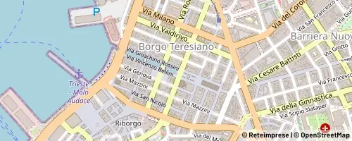 Mappa Trieste