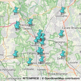 Mappa SS35, 20821 Meda MB, Italia (4.01529)