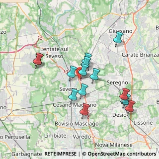 Mappa SS35, 20821 Meda MB, Italia (3.31214)