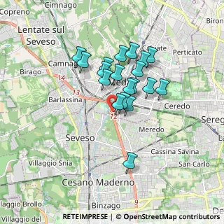 Mappa SS35, 20821 Meda MB, Italia (1.34)
