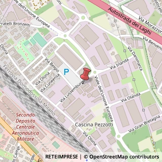 Mappa Via Lussemburgo, 5, 21013 Gallarate, Varese (Lombardia)
