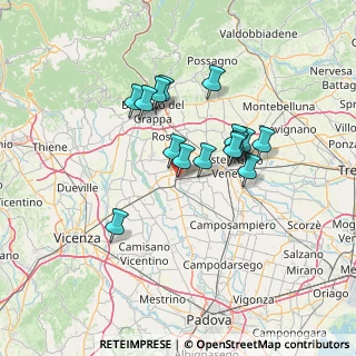 Mappa Via S. Leopoldo, 35013 Cittadella PD, Italia (11.07125)