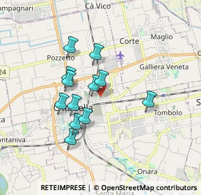 Mappa Piazza S. Paolo, 35013 Cittadella PD, Italia (1.4275)