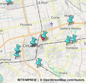 Mappa Piazza S. Paolo, 35013 Cittadella PD, Italia (2.40636)