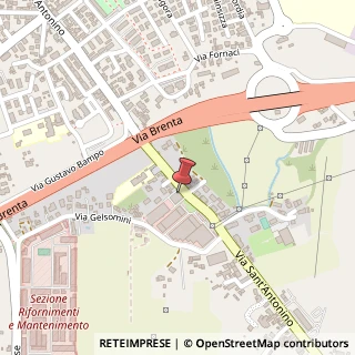 Mappa Via Sant'Antonino, 204, 31100 Treviso, Treviso (Veneto)