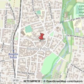 Mappa Piazza Alessandro Porro, 19, 22070 Rovello Porro, Como (Lombardia)