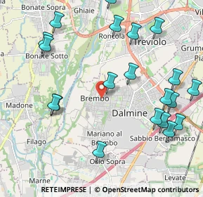 Mappa Via Beato Angelico, 24044 Dalmine BG, Italia (2.48)