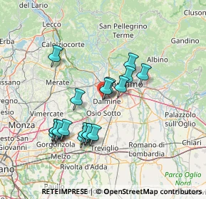 Mappa Via Beato Angelico, 24044 Dalmine BG, Italia (13.40474)