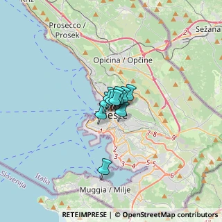 Mappa Via Giosuè Carducci, 34133 Trieste TS, Italia (1.06273)