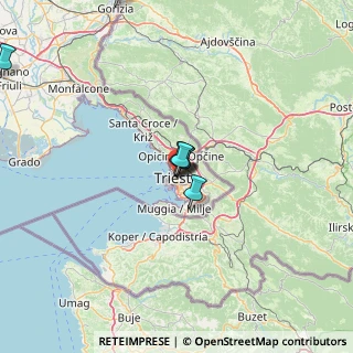 Mappa Via Giosuè Carducci, 34133 Trieste TS, Italia (37.256)