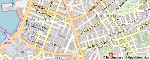 Mappa Trieste