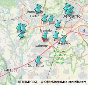 Mappa Piazza XXIV Maggio, 24044 Dalmine BG, Italia (4.078)