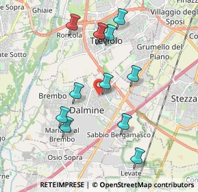 Mappa Piazza XXIV Maggio, 24044 Dalmine BG, Italia (1.89917)