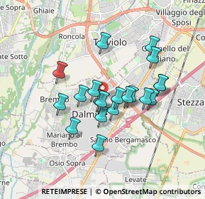 Mappa Piazza XXIV Maggio, 24044 Dalmine BG, Italia (1.4165)