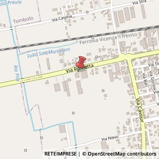 Mappa Via Rometta, 13, 35018 San Martino di Lupari, Padova (Veneto)