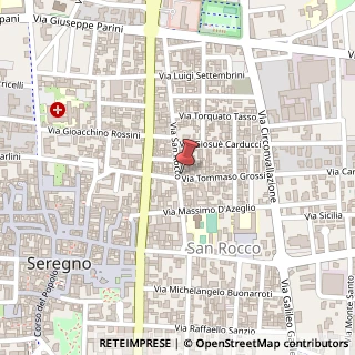 Mappa Via San Rocco, 48, 20831 Seregno, Monza e Brianza (Lombardia)