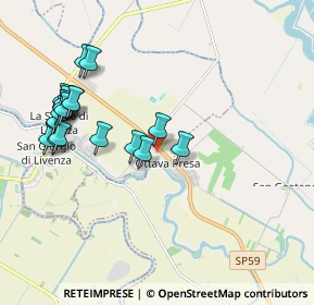 Mappa Via Alessandro Volta, 30029 San Stino di Livenza VE, Italia (2.0895)