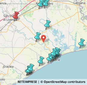Mappa Via Alessandro Volta, 30029 San Stino di Livenza VE, Italia (9.556)