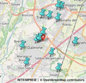 Mappa Via San Giovanni Apostolo, 24044 Dalmine BG, Italia (1.92)