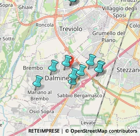 Mappa Via San Giovanni Apostolo, 24044 Dalmine BG, Italia (1.6)