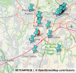 Mappa Via San Giovanni Apostolo, 24044 Dalmine BG, Italia (4.71)