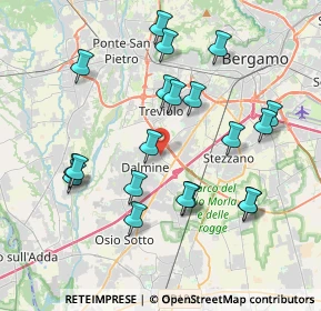 Mappa Via San Giovanni Apostolo, 24044 Dalmine BG, Italia (3.9045)