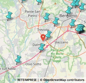 Mappa Via San Giovanni Apostolo, 24044 Dalmine BG, Italia (6.116)
