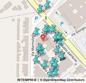 Mappa Via dall'Armi, 30027 San Donà di Piave VE, Italia (0.05714)