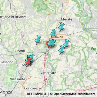 Mappa Via S. Giorgio, 20866 Carnate MB, Italia (3.07583)