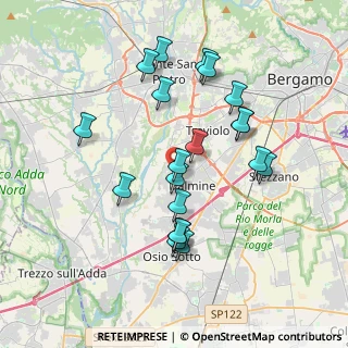 Mappa Via G.Keplero, 24044 Dalmine BG, Italia (3.5245)