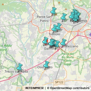 Mappa Via G.Keplero, 24044 Dalmine BG, Italia (4.6685)