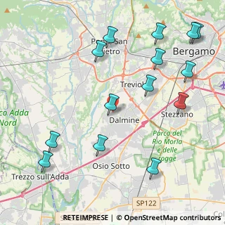 Mappa Via G.Keplero, 24044 Dalmine BG, Italia (5.10571)