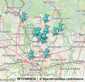 Mappa Via Don Luigi Guanella, 20845 Sovico MB, Italia (8.955)