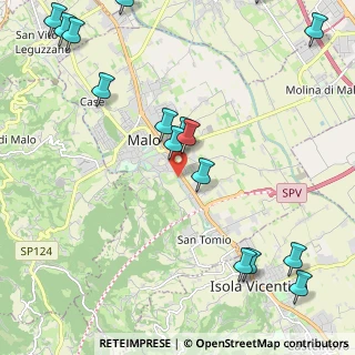 Mappa Via Ponte Nuovo, 36034 Malo VI, Italia (2.83438)