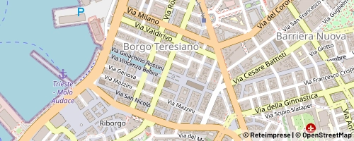 Mappa Trieste