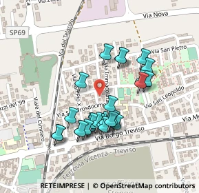 Mappa Via Immacolata, 35013 Cittadella PD, Italia (0.19615)