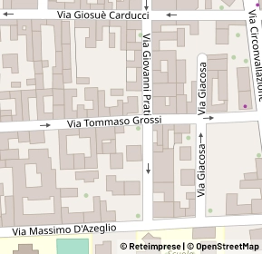 Mappa Via Tommaso Grossi, 20831 Seregno MB, Italia (0.07692)