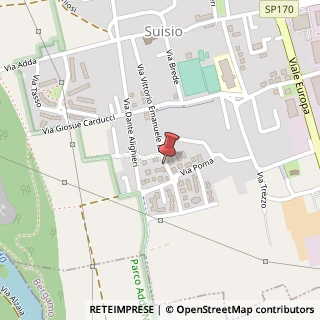 Mappa Via Vittorio Emanuele, 27, 24040 Suisio, Bergamo (Lombardia)