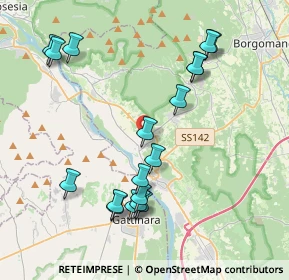 Mappa Via Vaglio, 28077 Prato Sesia NO, Italia (4.23222)