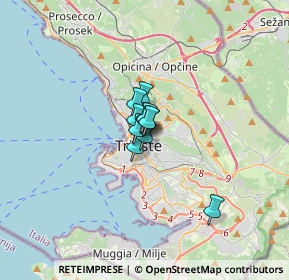 Mappa Via Ugo Polonio, 34125 Trieste TS, Italia (1.17364)