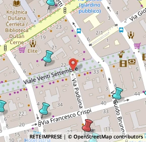 Mappa Via Ugo Polonio, 34125 Trieste TS, Italia (0.1365)