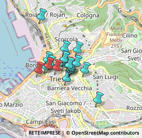 Mappa Via Ugo Polonio, 34125 Trieste TS, Italia (0.5085)