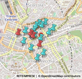 Mappa V.le Venti Settembre, 34125 Trieste TS, Italia (0.3045)