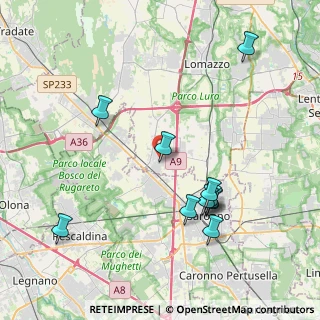 Mappa Via Vittorio Veneto, 22078 Turate CO, Italia (4.18)