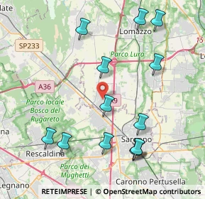 Mappa Via Vittorio Veneto, 22078 Turate CO, Italia (4.49923)