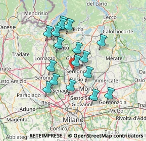 Mappa Via Beato Angelico, 20831 Seregno MB, Italia (12.27588)