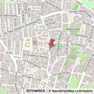 Mappa Via Roma, 46, 21010 Cardano al Campo, Varese (Lombardia)